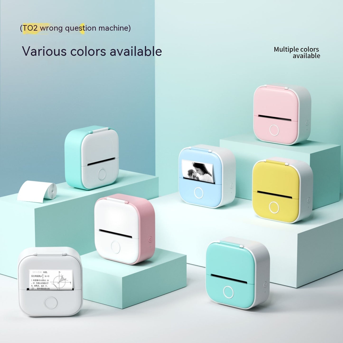 Portable Label Printer Bluetooth-compatible